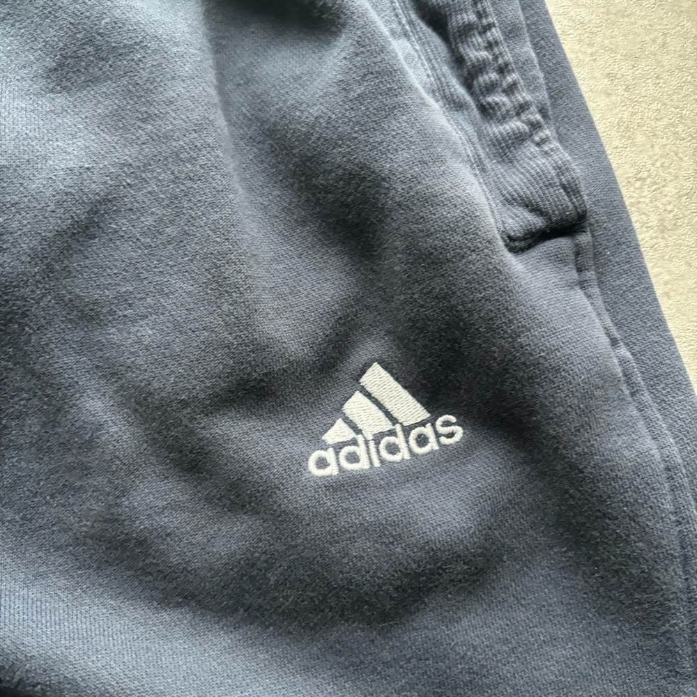 Y2k navy baggy adidas sweatpants - Picture 2 of 6